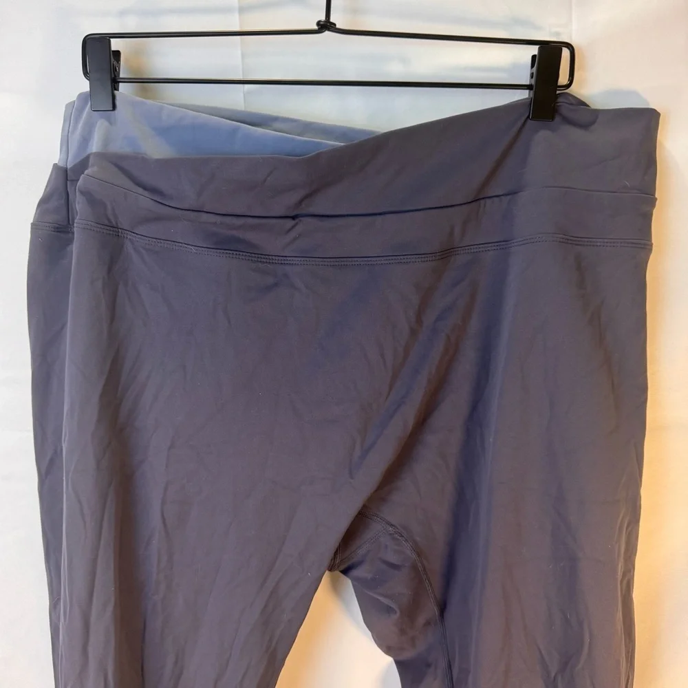 Dark Gray Leggings Plus Size 3X